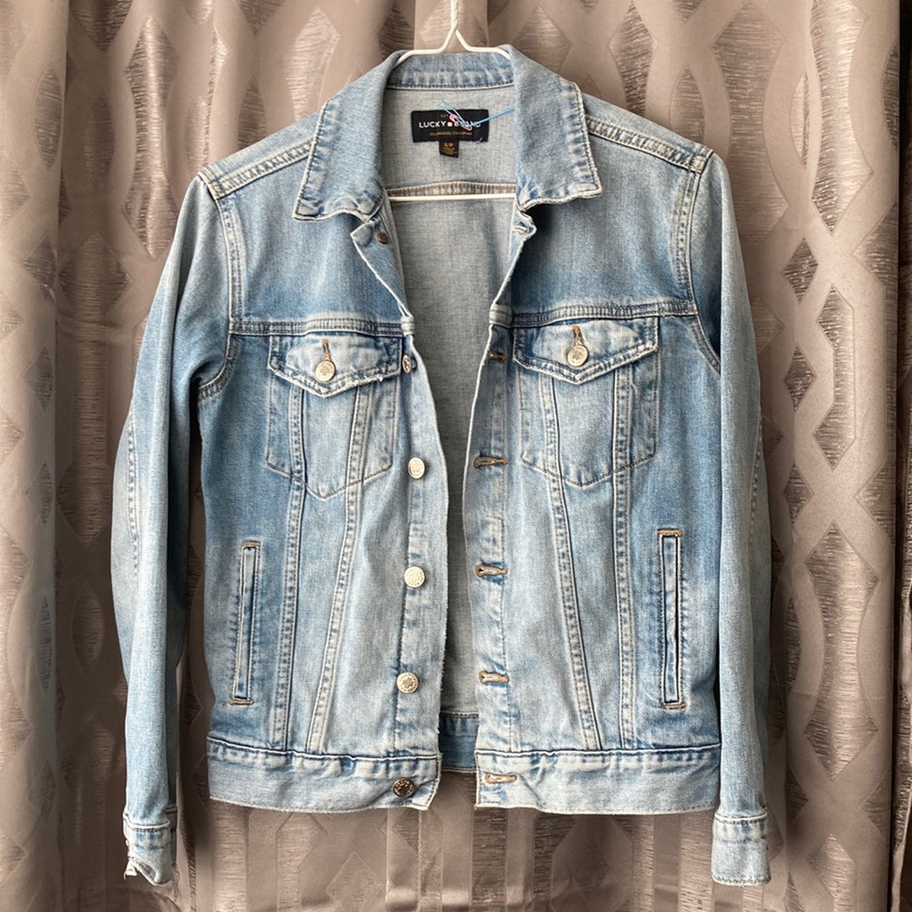 Lucky Brand jean jacket, size Small